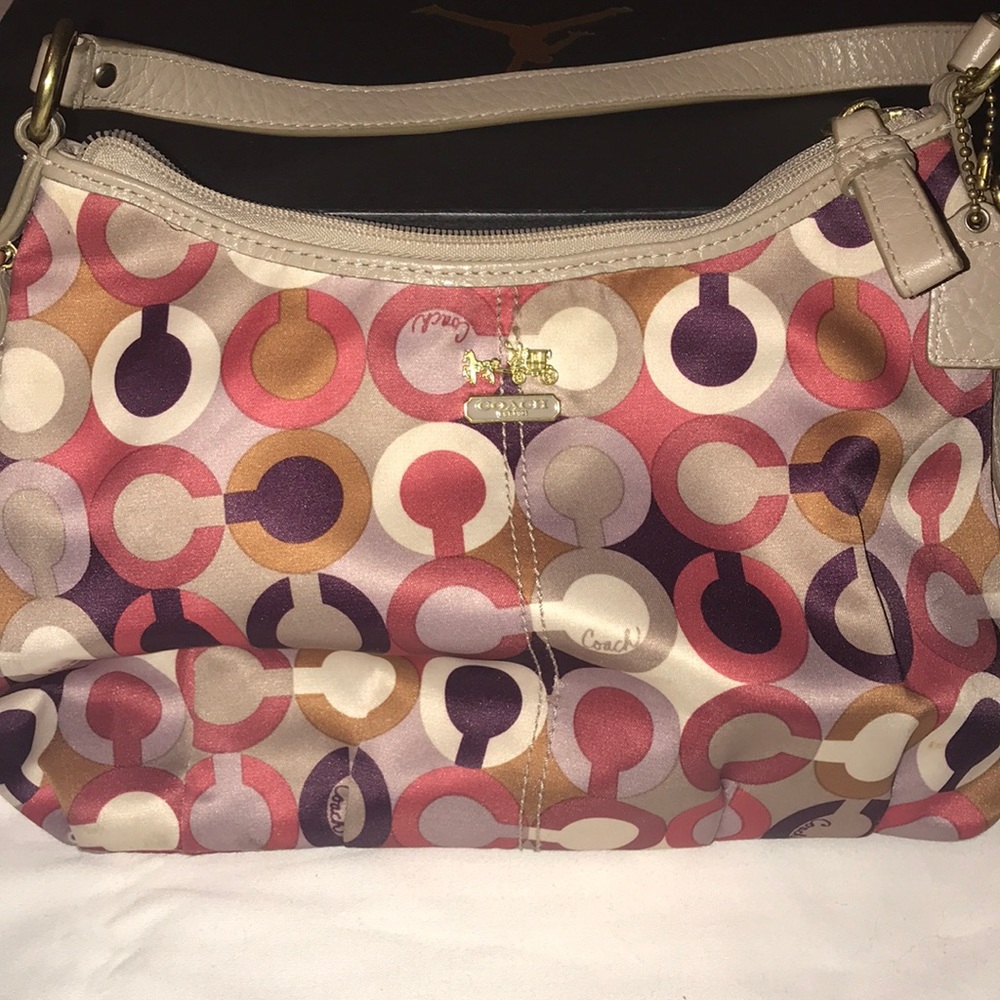 Multi Color Coach Purse - Picture 2 of 5